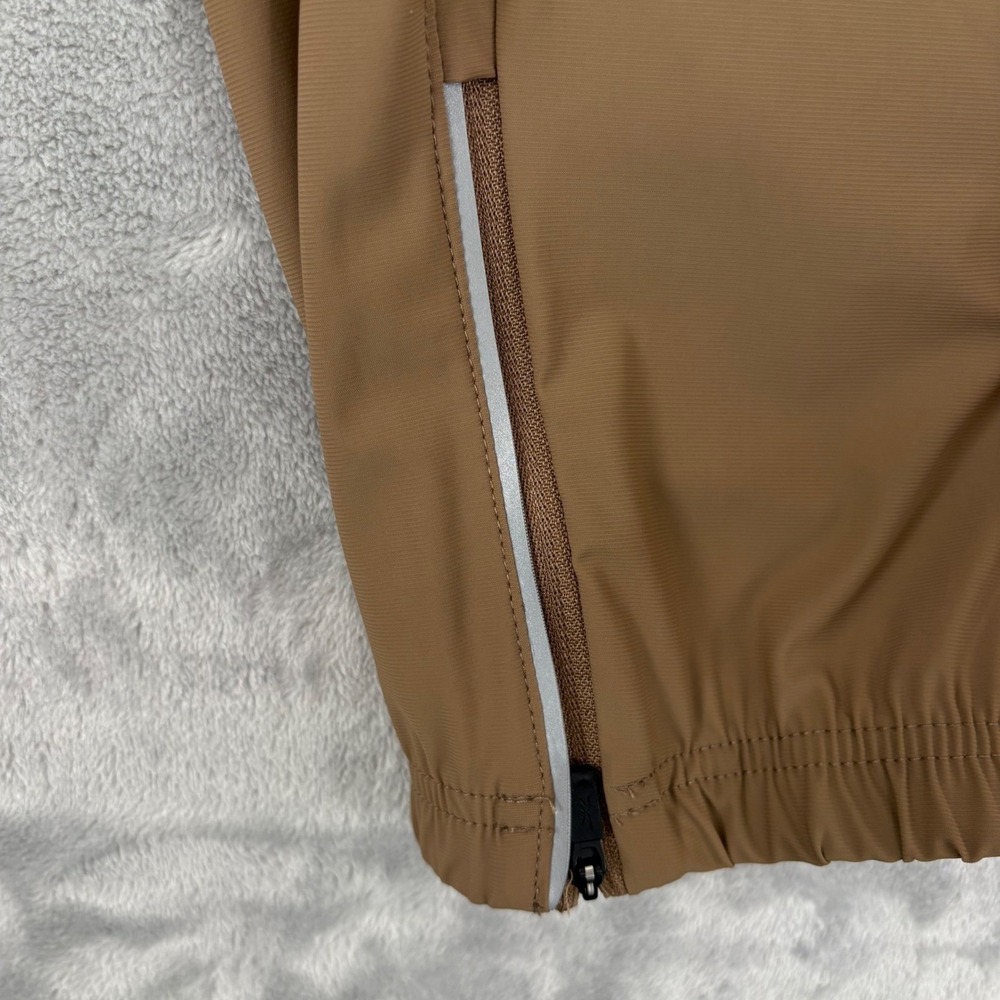 Reebok Tan Nylon Spandex Jogger Track Pants Mens Athletic Lounge Large - Picture 3 of 16